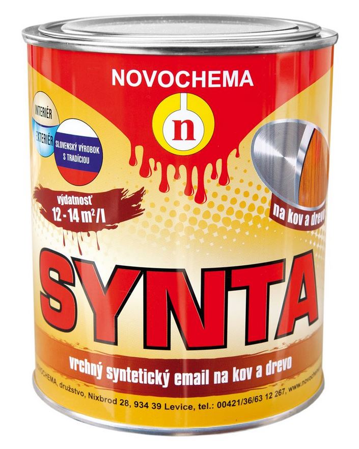 SYNTA S 2013 - Vrchná syntetická farba 1110 - sivá 10 kg
