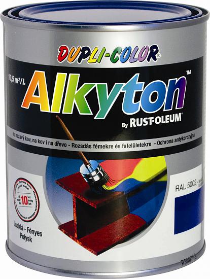 ALKYTON - Antikorózna farba na hrdzu 2v1 RAL 3020 - dopravná červená 5 L