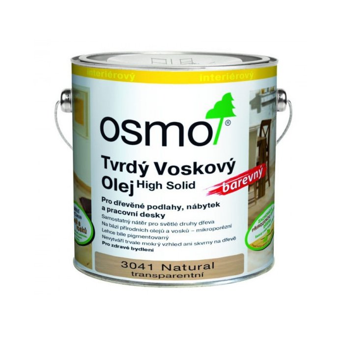 OSMO Tvrdý voskový olej Effekt Natural 10 l 3041 - natural
