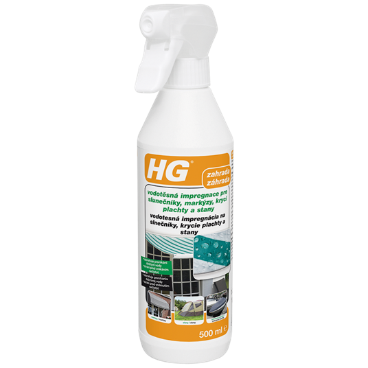 HG 622 - Vodotesná impregnácia pre slnečníky, plachty a stany 500 ml