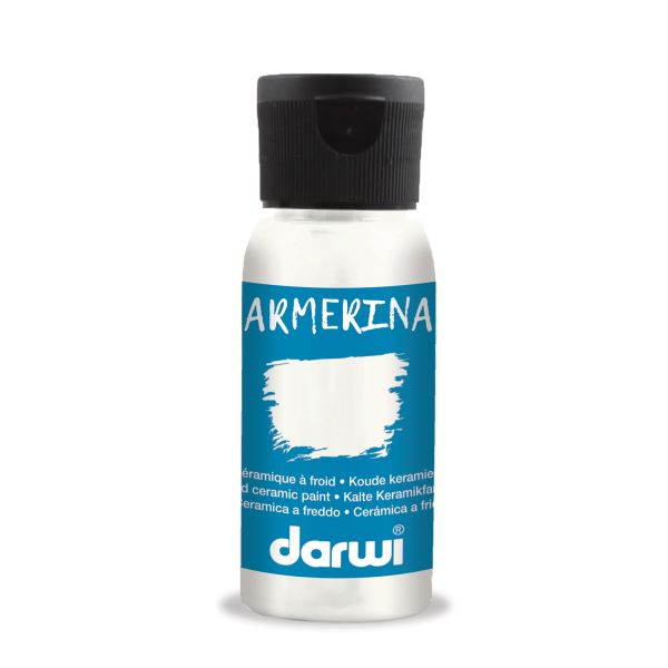 DARWI ARMERINA - Farba na porcelán bez vypaľovania 50 ml 380050280 - tyrkysová