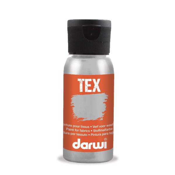 DARWI TEX - Farba na textil 50 ml 100050695 - perleťová tyrkysová