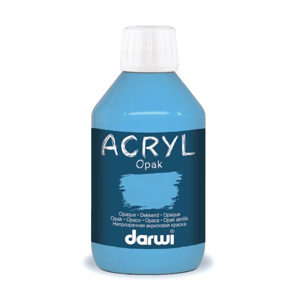 DARWI ACRYL OPAK - Dekoračná akrylová farba 250 ml 220250490 - rumelková