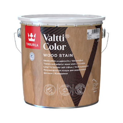 Valtti Color - Matná polotransparetná lazúra na drevo (zákazkové miešanie) 0,9 l tvt 5083 - kivi