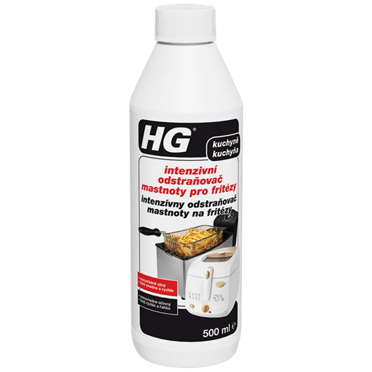 HG 616 - Intenzívny odstraňovač mastnoty na fritézy 500 ml