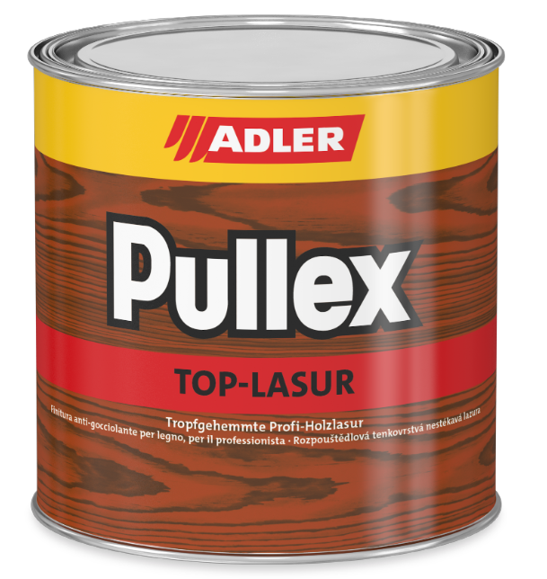 ADLER PULLEX TOP LASUR - Tenkovrstvá lazúra na drevo 750 ml top lasur - palisander
