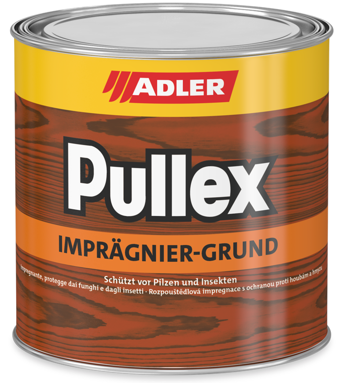 Adler Pullex Imprägnier Grund - impregnačná ochrana na drevo voči plesniam a hmyzu 5 l farblos - bezfarebný