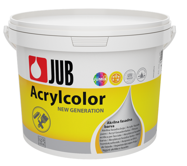 JUB ACRYLCOLOR - akrylátová fasádna farba Beauty 435 (370C) 0,75 L