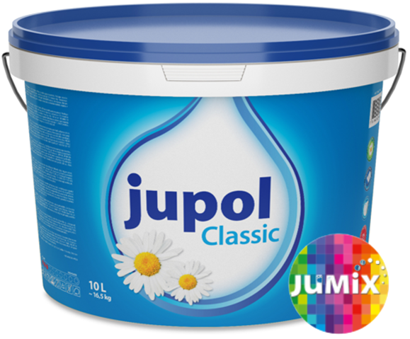 JUPOL CLASSIC - Interiérová farba v palete odtieňov (zákazkové miešanie) Joy 150 (740F) 2 l = 3,22 kg