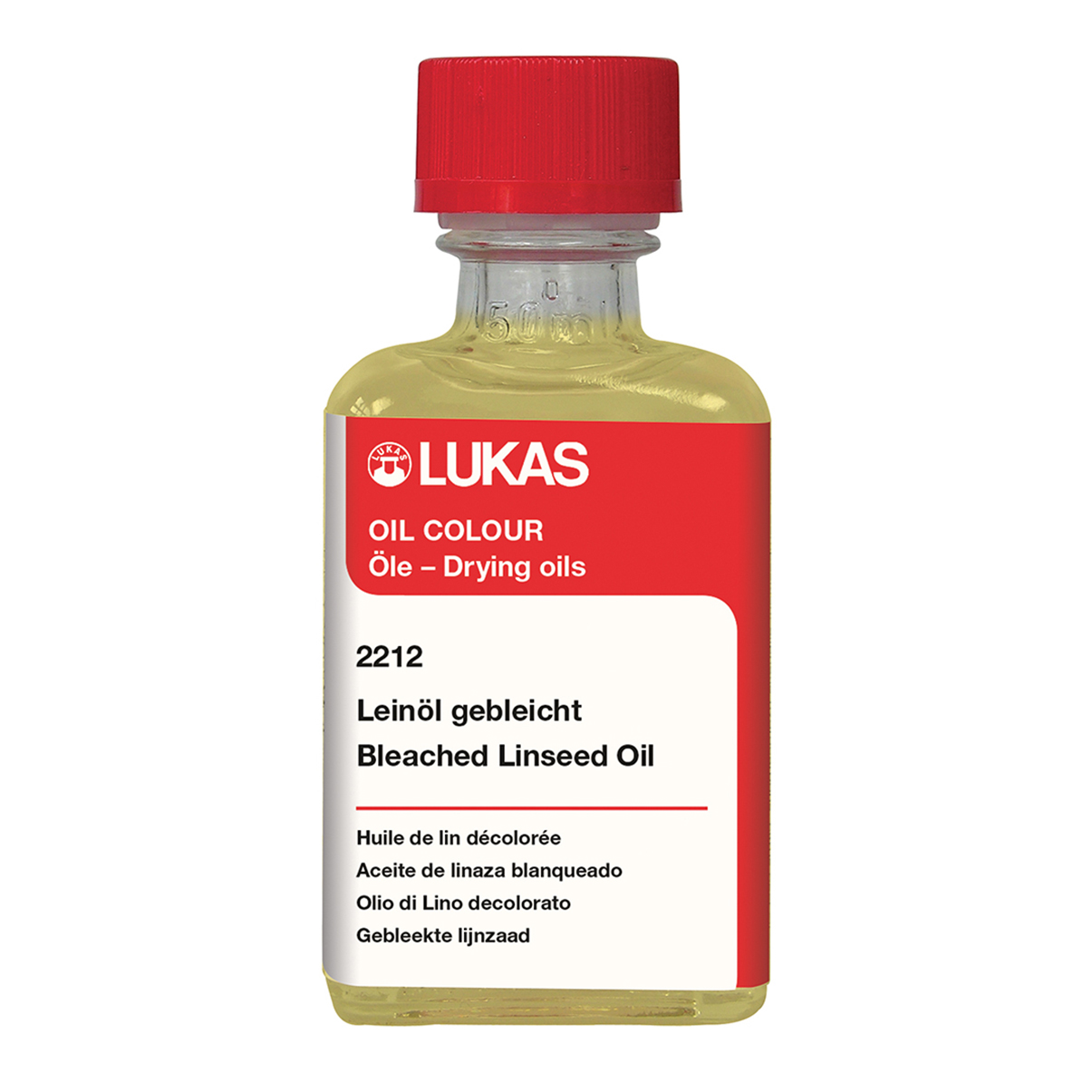 LUKAS - Bielený ľanový olej 50 ml
