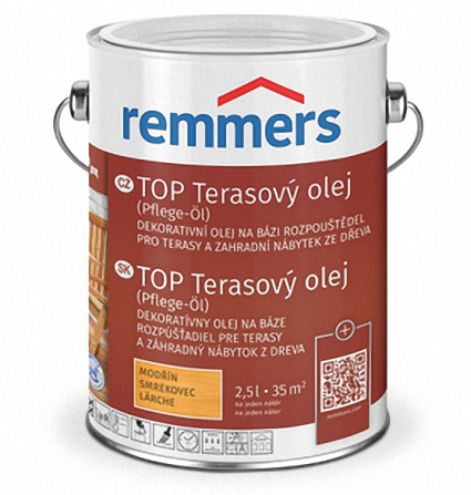 REMMERS PFLEGE-ÖL - TOP Terasový olej REM - lärche 0,75 L