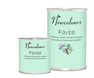 SOPUR NEWCOLOURS - Akrylová farba na drevo, kov i keramiku púdrová ružová 0,9 l