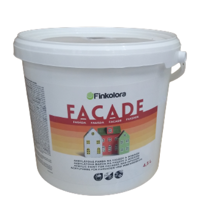 FINKOLORA FACADE - Fasádna akrylátová farba (zákazkové miešanie) PD 1044 0,9 L