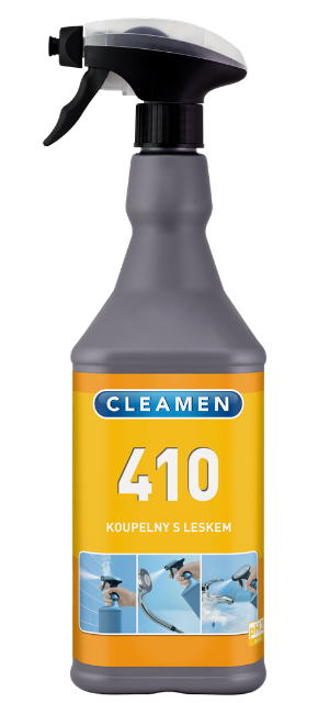 CLEAMEN 410 - Čistič kúpeľne s leskom 1 l