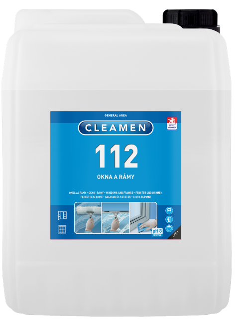 CLEAMEN 112 - Čistič na okná a rámy 10 l