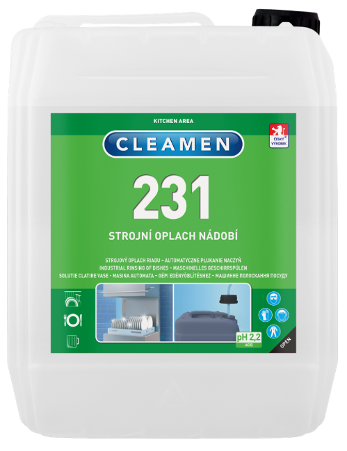 CLEAMEN 231 - Strojný oplach riadov 5 kg