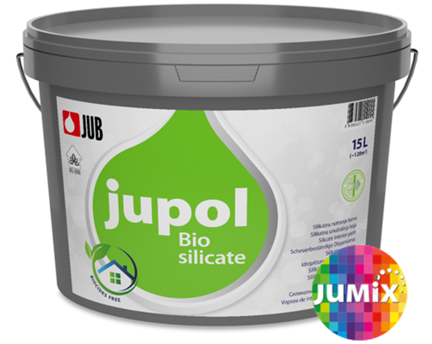 JUB JUPOL BIO SILICATE - Interiérová farebná farba pre alergikov Freedom 235 (560F) 5 L