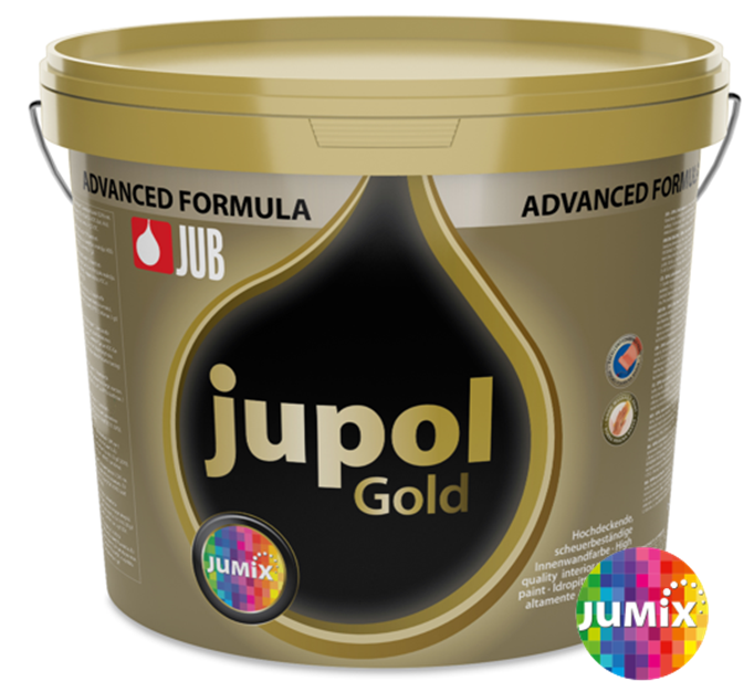 JUB JUPOL GOLD - Farebná umývateľná interiérová farba Freedom 255 (570D) 2 L