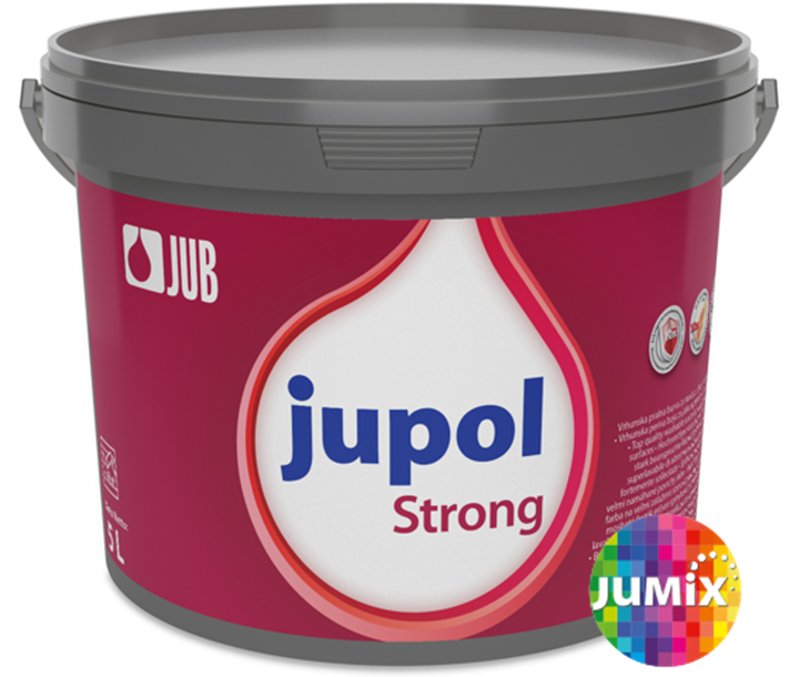 JUB JUPOL STRONG - Farebná umývateľná farba pre zaťažované povrchy Family 295 (150E) 2 L