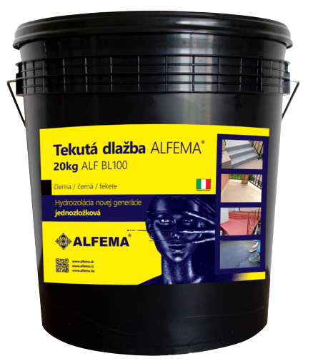 ALFEMA ALF BL100 - Tekutá dlažba alfema - hnedá 20 kg