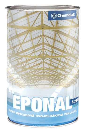 EPONAL S 2300 - Základná matná epoxidová farba 0110 - šedá 2,5 L