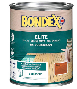 BONDEX ELITE - Ochranný rýchloschnúci napúšťací olej quartz grey (elite) 0,75 L