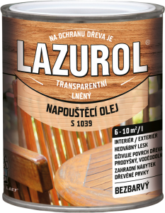 LAZUROL S1039 - Napúšťací olej na drevo