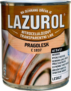 LAZUROL PRAGOLESK C 1037 - LESKLÝ acetónový lak
