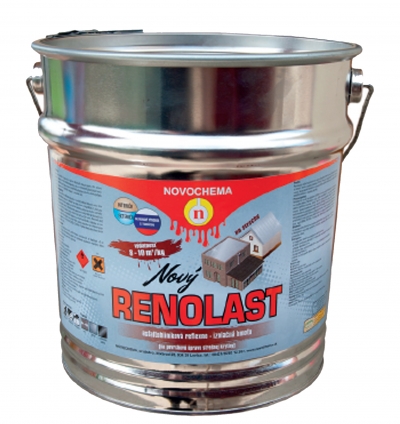 RENOLAST - Asfaltohliníková farba na strechu 3 kg 9110 - strieborná