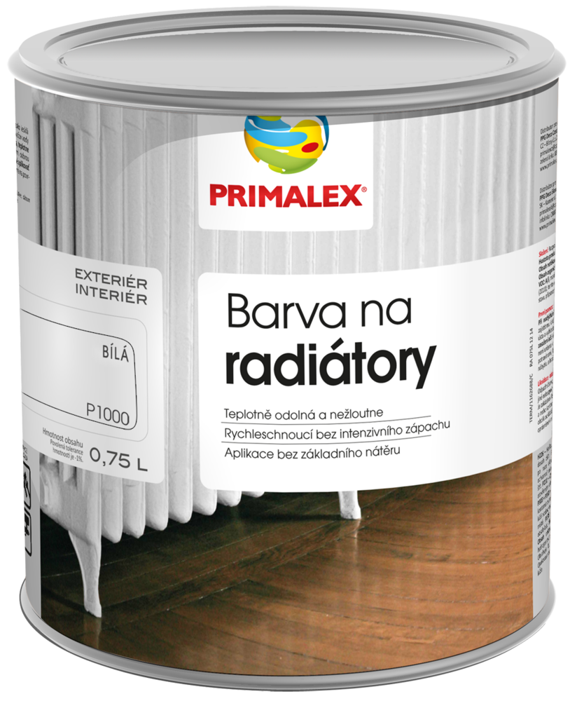 Primalex - farba na radiátor