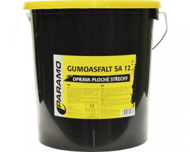 Gumoasfalt SA 12 - asfaltová farba na plochú strechu