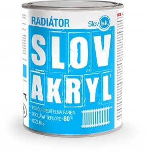 SLOVAKRYL RADIÁTOR - Farba na radiátory