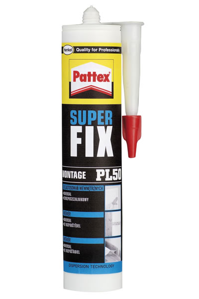 Lepidlo Pattex Super Fix PL50 400 ml