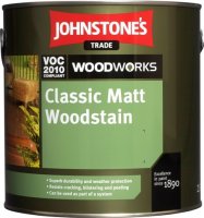 Johnstones Classic Matt Woodstain - Tenkovrstvá syntetická lazúra na drevo