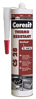 Ceresit CS28 Thermo resistant - tepelne odolný silikón