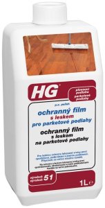 HG Ochranný film s leskom na parketové podlahy