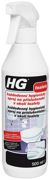 HG 320 - Každodenný hygienický sprej na príslušenstvo v okolí toalety 0,5 l 320