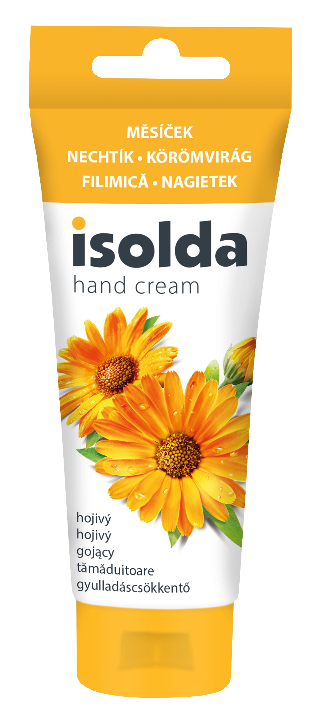 ISOLDA krém na ruky nechtík lekársky s ľanovým olejom 100 ml