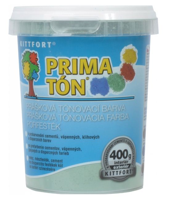 KITTFORT Primatón - prášková farba 400 g červeň tehlová
