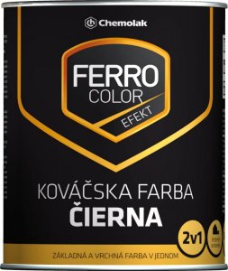 FERRO COLOR 2v1 efekt - kováčska farba na kov