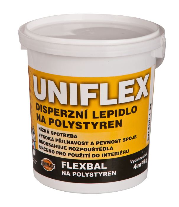 E-shop Lepidlo na polystyrén UNIFLEX 1 kg