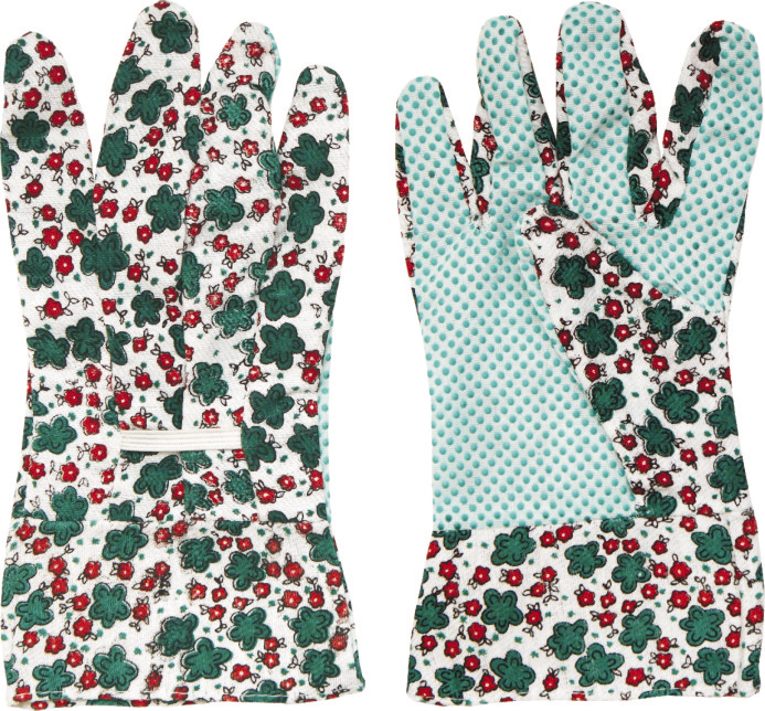 SPOKAR - Záhradné rukavice s PVC bodkami