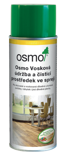 OSMO - Vosková údržba v spreji bezfarebný 0,4 l