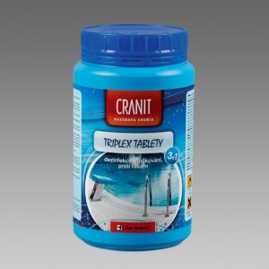 Cranit Triplex tablety - dezinfekcia, proti riasam, vločkovanie