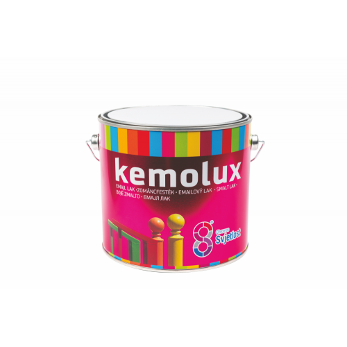 KEMOLUX - Lesklá vrchná farba na kov