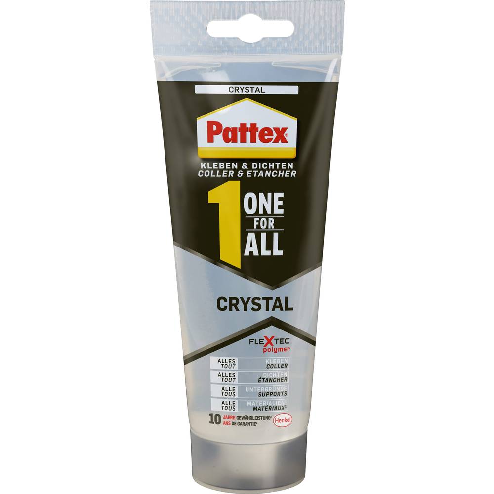 Pattex One For All Crystal - montážne lepidlo a tmel v jednom 90 g
