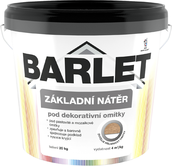 BARLET - Základný náter pod omietky bezfarebný 5 kg