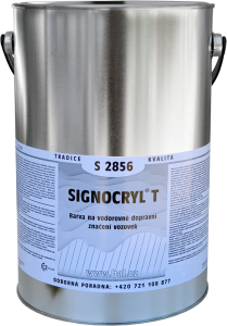 S 2856 SIGNOCRYL T - farba na vodorovné dopravné značenie