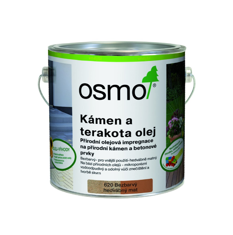 E-shop OSMO Olej na kameň a terakotu 0,75 l 620 - bezfarebný