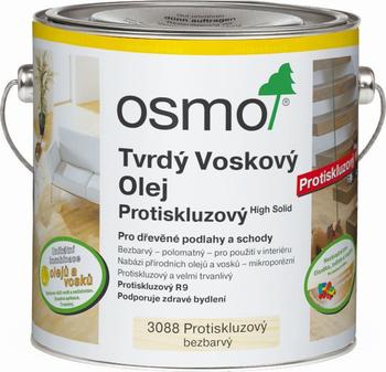 OSMO Tvrdý voskový olej protišmykový 2,5 l 3088 - bezfarebný polomat